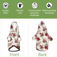 thumbnail image 4 of JUNZAN Dog Hoodie Puppy Sweater Sweatshirt,Cold Weather Coat Pet Clothes for Dog Cat-Rose Flowers, 4 of 5