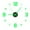 A, variant on Zmeidao Luminous Wall Clock Stickers, DIY Glowing Frameless Hanging Watches, DIY Sticker Wall Clocks For Kitchen, Bathroom, Home Decoration , Digital Luminous