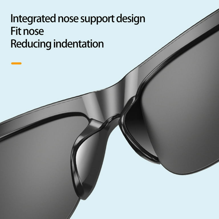 JUNWELL Smart Bluetooth 5.3 Bone Conduction Sunglasses Glasses Earphones Headset JUNWELL Smart Bluetooth 5.3 Bone Conduction Sunglasses Glasses Earphones Headset