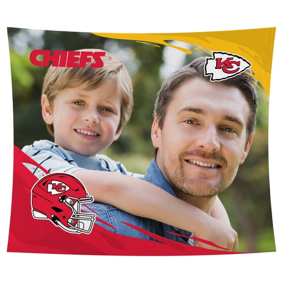 51x60 Indoor NFL Photo Wall Tapestry, Walmart Custom, Adult, Teen, Tween, Unisex, Multicolor.