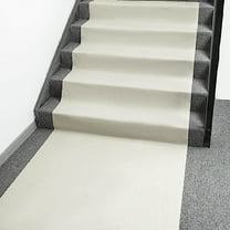 Balsa Circle 100 Feet Ivory PVC Aisle Solid Runner Runway Carpet Indoor Outdoor Floor