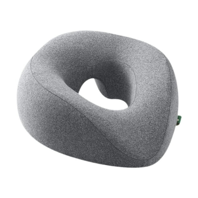 Almohada de masaje de salón Cuna facial Mesa universal Cojín para cuello y cabeza Almohadilla para el cuello y la cara gris