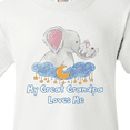 thumbnail image 4 of Inktastic My Great Grandpa Loves Me Cute Elephants Clouds Moon Stars Youth T-Shirt, 4 of 5