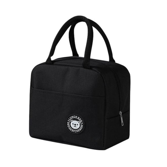 Insulated Lunch Bag – Oxford Cloth Thermal Lunch Tote with Aluminum Lining, Portable Food Storage Bag for Work, School, Picnic