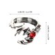 thumbnail image 2 of Milisten Anillo Ajustable Con Rhinestones Multicolor Para Estilo Punk, 2 of 8