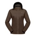 thumbnail image 2 of Little Donkey Andy Women's Waterproof Rain Jacket Lightweight Outdoor Windbreaker Rain Coat Shell for Hiking,Travel Dark Brown XXL, 2 of 7