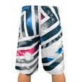 thumbnail image 4 of Mens Summer Beach Shorts Vacation Swim Trunks Full Print Comfortable Drawtring Swimming Surfing Board Shorts, 4 of 8