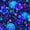 Color 3, variant on Peel and Stick Wallpaper 17.7in x 9.8ft Clover Fern Botanical Purple Wildflowers Black Contact Paper Vinyl Waterproof Self Adhesive Wall Paper for Bedroom Shelf Cabinet Renter Friendly