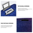 thumbnail image 3 of Gukieu Neon Glitter Print Suitcase Protective Cover, Elastic Zipper Buckle Suitcase Protective Cover, Suitable for Travel, Business Trip-X-Large, 3 of 7