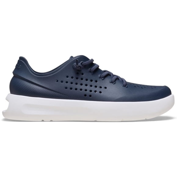 Zapatillas Crocs Inmotion Pacer para Mujer Azul Marino y Blanco Talle 9