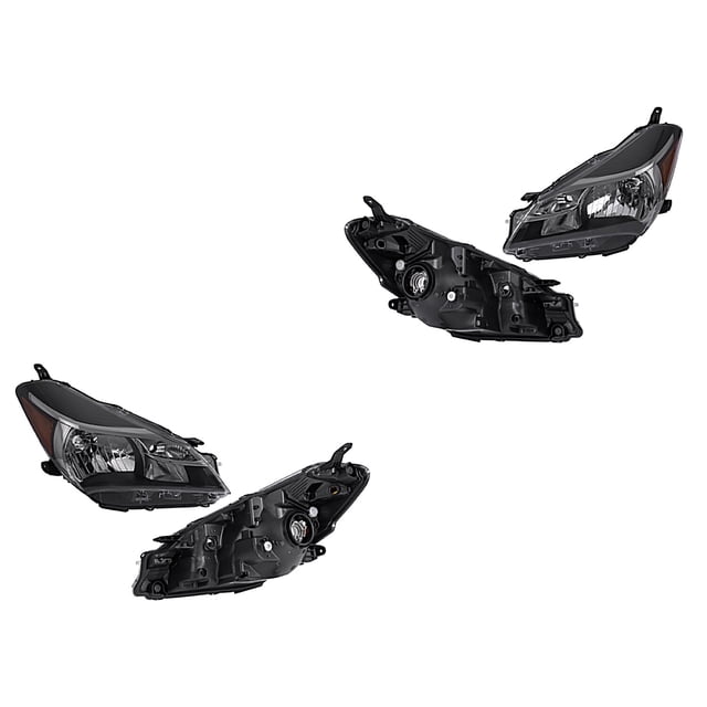 Par de Faros Yaris 2015 A 2016 Toyota DEPO .