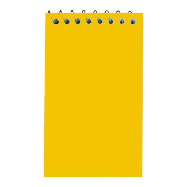 Memo Top Wire Bound 3x5 Inch Pocket Notepad College Ruled Small Notebooks 3x5 Small Spiral Notebook Assorted Primary Colors 50 Sheets 100 Pages