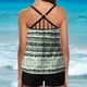 thumbnail image 5 of Conjunto de Tankini Con Tiras en La Espalda Con Estampado Conservador Para Mujer Trajes de Baño de Dos Piezas Traje de Baño Odeerbi ODB119960, 5 of 9