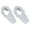 White, variant on Extreme Max 3005.5017 BoatTector Boat Rail Fender Hangers - White, 1.25"
