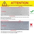 thumbnail image 2 of HAHDAXIA Keyboard Cover for 15.6" HP Laptop 15t 15-dw 15-dy 15-ef 15t-dw400 15t-dw300 15-dy2024nr dy2021nr 15-dy2073dx dy2703dx,HP Spectre x360 15t eb0043dx, HP 17.3 17-by/bs/ca 17-by4025nr b, 2 of 6