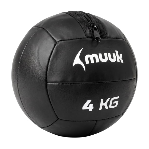 Balón Medicinal de 4 kg Negro Muuk Fitness