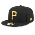 thumbnail image 3 of Men's New Era Black Pittsburgh Pirates Baseball Hall of Fame 59FIFTY Fitted Hat, 3 of 5