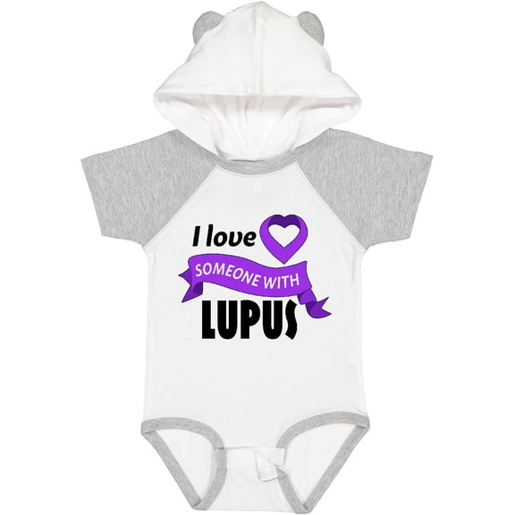 Inktastic I Love Someone with Lupus Boys or Girls Baby Bodysuit