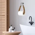 thumbnail image 3 of BANGSAUR Nautical Rope Toilet Paper Holder,Rustic Tissue Rolls Paper Holder Wall Mounted For Bathroom, 3 of 6
