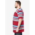 thumbnail image 3 of KingSize Men's Big & Tall Shrink-Less Lightweight Longer-Length Crewneck Pocket T-Shirt, 3 of 6