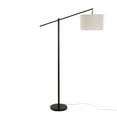 thumbnail image 5 of LumiSource Matte Black Metal, Natural Linen Casper 69" Metal Floor Lamp, 5 of 6