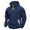 Navy, variant on LUOGENLI Men Hoodies Zip up Brown Men's Casual Hoodie Loose Fit Pullover Sweatshirt Warm Winter Hooded Top for Daily Wear Comfortable Streetwear Men Hoodies Pack Khaki Size XL