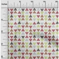 thumbnail image 1 of oneOone Cotton Flex Fabric Triangle Ikat Print Sewing Fabric BTY 40 Inch Wide, 1 of 4
