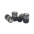 thumbnail image 1 of Wisewang 4 Pcs Capuchons de Tiges de Valve de Pneu de Voiture Jante de Drapeau Air Antipoussière pour Protection Housse pour Bicyclette Accessoires de Vélo Électrique Noir 1 Ensemble, 1 of 6