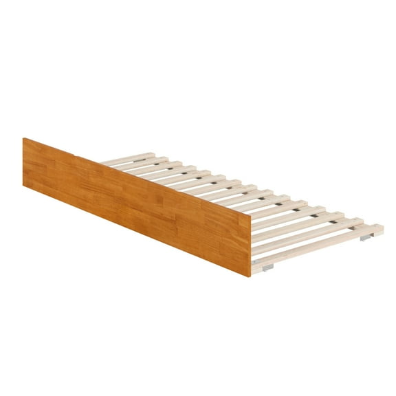 AFI Urban Twin XL Size Trundle Bed in Light Toffee