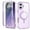 light purple, variant on XNB for IPhone 17 Case with Built-in Screen Protector,for iPhone 17 Magnetic Case Compatible with MagSafe, Clear Slim Shockproof Anti-Scratch Protective Cover for IPhone 17