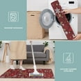 thumbnail image 6 of Red Christmas Snowflake Pattern Kitchen Rugs Sets Of 3,Kitchen Runner Rugs Non Skid Washable,Decorative Kitchen Floor Mats for Kitchen,Sink,Laundry,17"x30"+ 17"x47" + 17"x59", 6 of 6