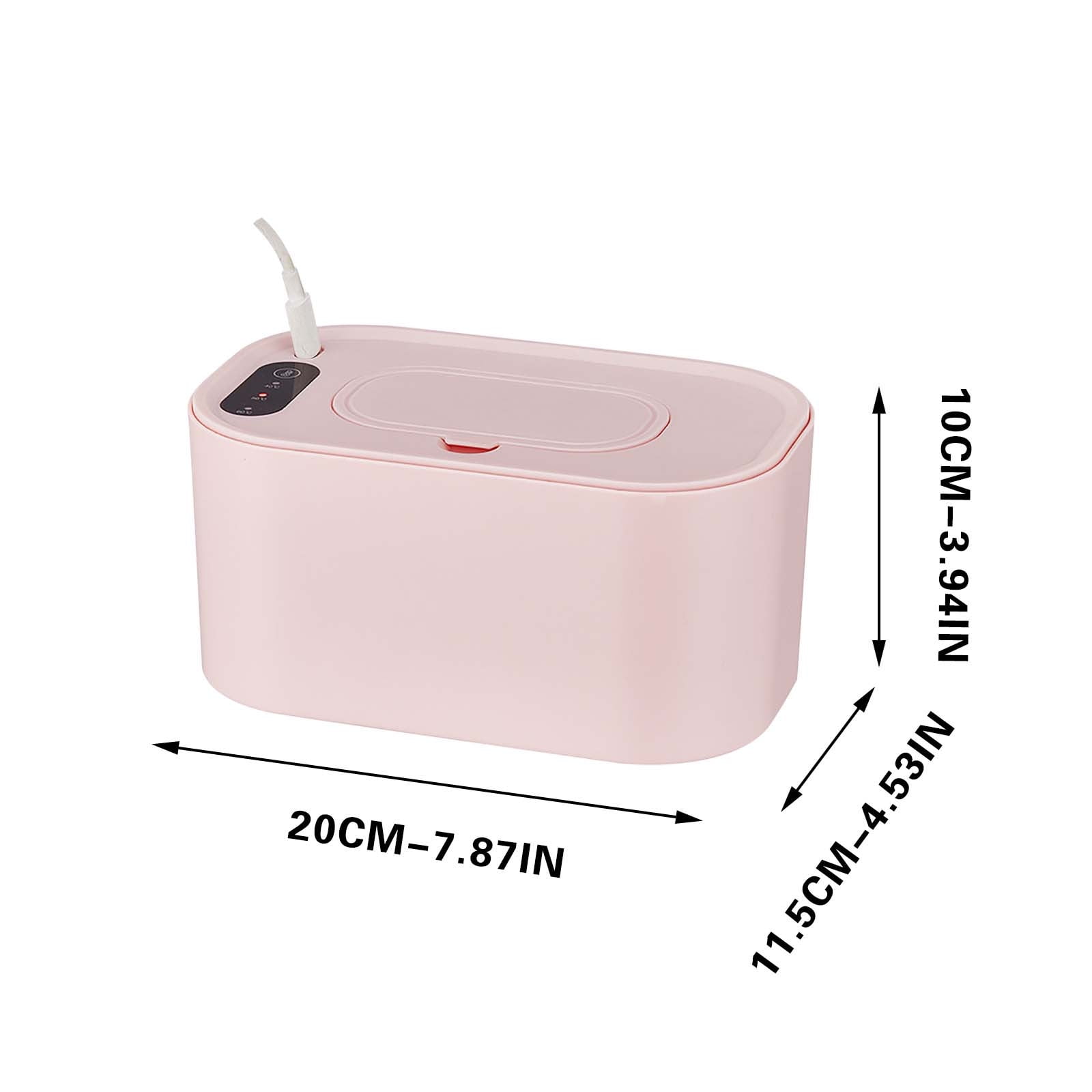Wet Wipes Warmer for Baby with Constant Temperature Heating and Portable Dispenser Box