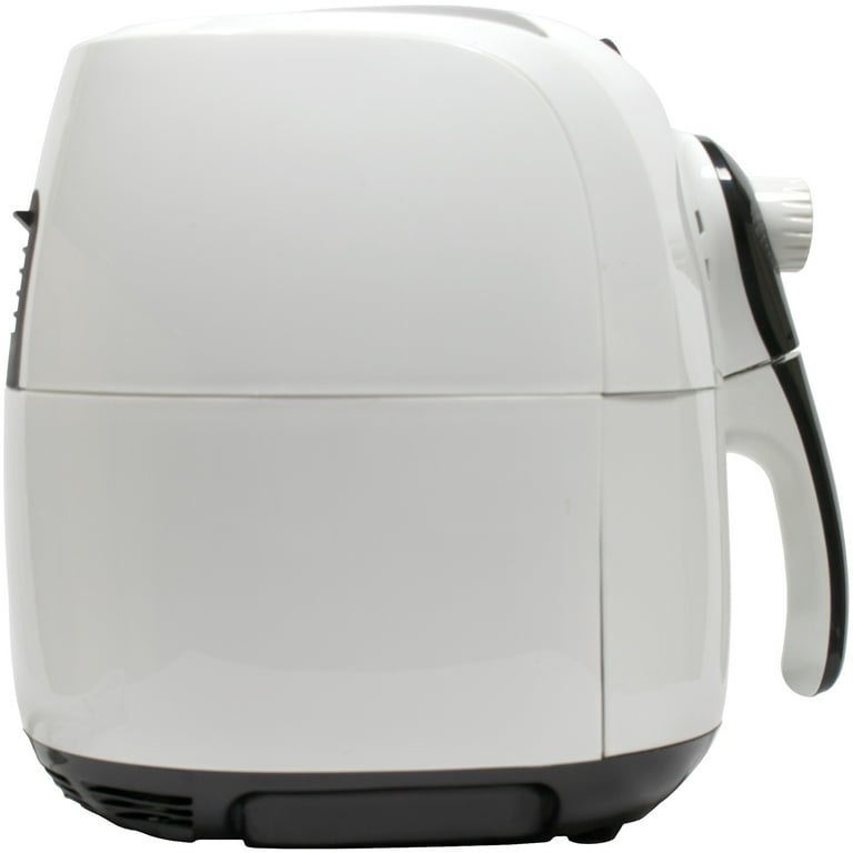 Brentwood Small 1400-Watt 4 qt. White Electric Digital Air Fryer