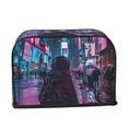 thumbnail image 2 of Yiaed Neon Night Cityscape Print Two Slice Bread Machine Cover, Universal Size Kitchen Appliance Cover for Bread Machine,Bread Machine Cover, 2 of 7