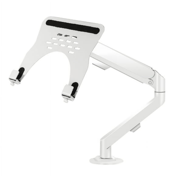 Monitor Arm + Laptop Holder, Full Motion Stand For 10-16" Laptops And 13-32" Computers LED LCD Screen Supports Tilt And Rotation ,Easy to Use