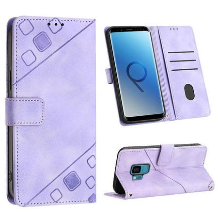 

Case for Samsung Galaxy S9 Wallet Flip Cover Magnetic Leather Card Holder