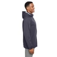 thumbnail image 3 of NE718 North End Men's City Hybrid Soft Shell Hooded Jacket, 3XL, CARBON, 3 of 3