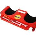 thumbnail image 4 of Rolling Knee Creeper Durable Knee Pads with 360 Degree Turn Casters and Tool Tray,for Garage Workshop Garden,Red,, 4 of 10