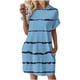 thumbnail image 1 of Vestidos de Verano de Mujer Impresión sin Mangas Cuello Redondo Vestido de Suéter, Moda Casual para la Primavera Y el Verano, 1 of 6
