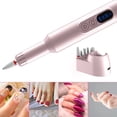 thumbnail image 2 of Beleza, Cuidado e Higiene Kit de taladro de uñas eléctrico, máquina de lima de uñas profesional inalámbrica recargable, pedicura portátil Labymos Natural, 2 of 7