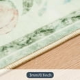 thumbnail image 4 of Lahome Decor 5'x7'Floral Living Room Rugs,5x7ft Boho Area Rug for Bedroom Machine Washable Rug- Non-Slip Soft Indoor Carpet, Stain Resistant Low Pile for Farmhouse,Dining Room,Office,Green, 4 of 9