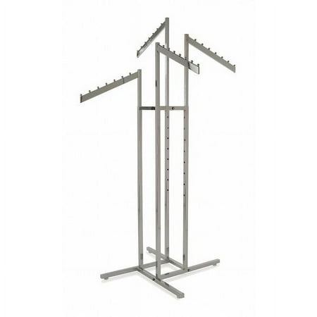 Econoco - K14 - 4-Way Racks with Square Tubing and Slant Arms - Sold Individually
