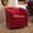 Red, variant on Red PU Swivel Club Chair - 30.5 in Height with 19 in Seat for Living Room Conversation Seating