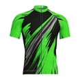 thumbnail image 2 of Yaoyar Men's Cycling Bike Jersey Short Sleeve with 3 Rear Pockets- Moisture Wicking, Breathable, Quick Dry Biking Shirt, 2 of 4