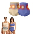 thumbnail image 3 of LILIYA Women's Shapewear Shorts 2-Pack High Waist Tummy Control Plus Size Briefs Body Shaper Thigh Seamless Panties, 3 of 10