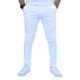 thumbnail image 1 of Pantalón skinny de gabardina stretch John Silver  Skinny de gabardina color blanco, 1 of 3