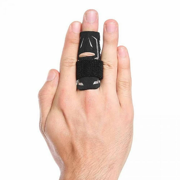 Monfince Finger Splint Wrap Breathable Washable Anti-slip Professional Fingers Guard Bandage Support Protector for Basketball Volleyball