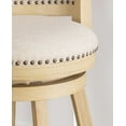 thumbnail image 4 of Tabouret de comptoir Lincoln gris, 4 of 8