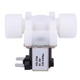 thumbnail image 1 of Válvula solenoide eléctrica de plástico G3/4 NC Válvula de entrada de agua normalmente cerrada (DC24V) VoborMX herramienta, 1 of 8