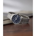 thumbnail image 5 of Timex Men's South Street Sport Silver/Blue 36mm Casual Watch, Expansion Band, 5 of 5